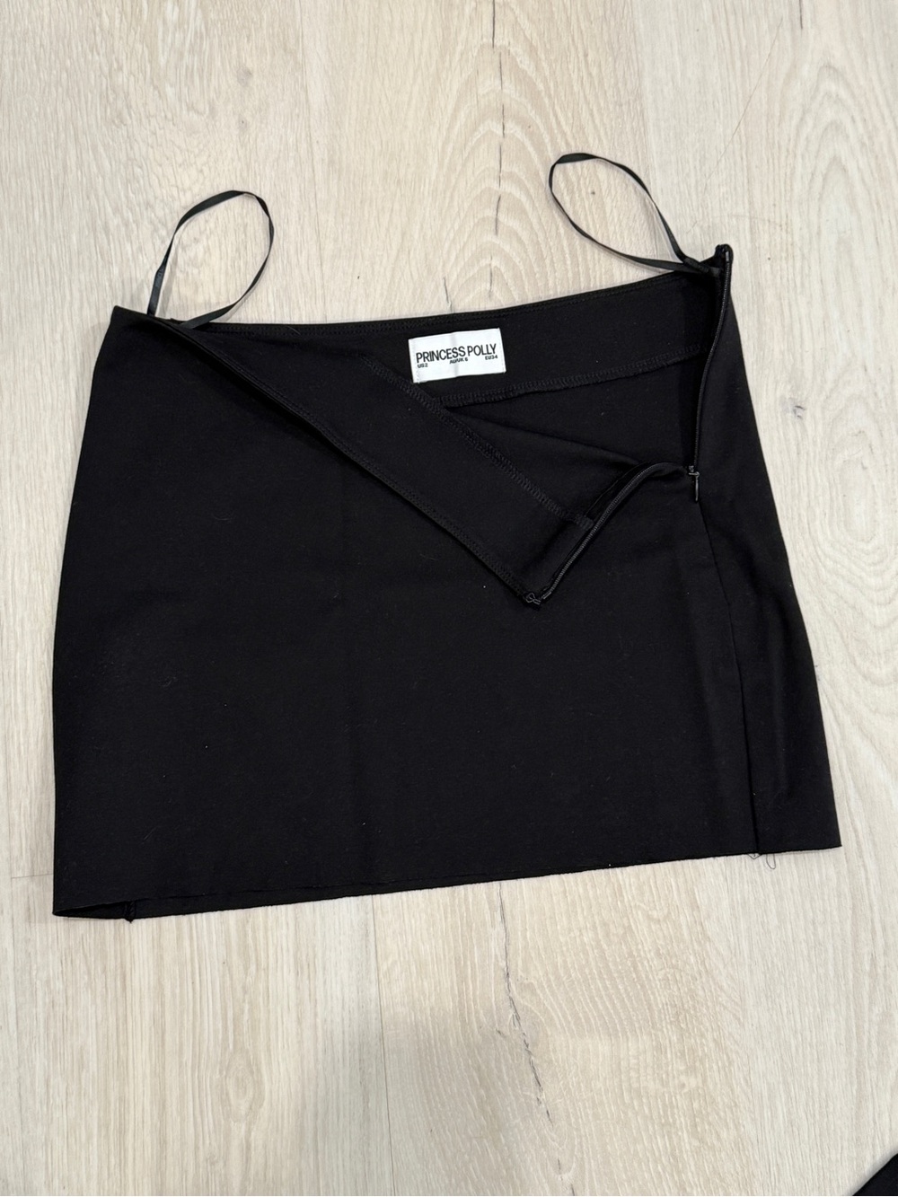 Princess Polly Black Mini Skirt